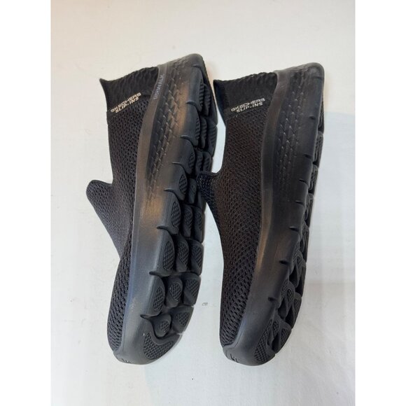 Skechers Go Walk womens shoes Size 10 US Slip-Ins Black Mesh Comfort - Picture 7 of 16